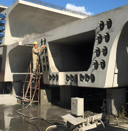 尼木压浆料施工流程及注意事项